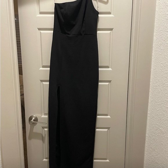 Lulus one shoulder maxi dress - Picture 4 of 4